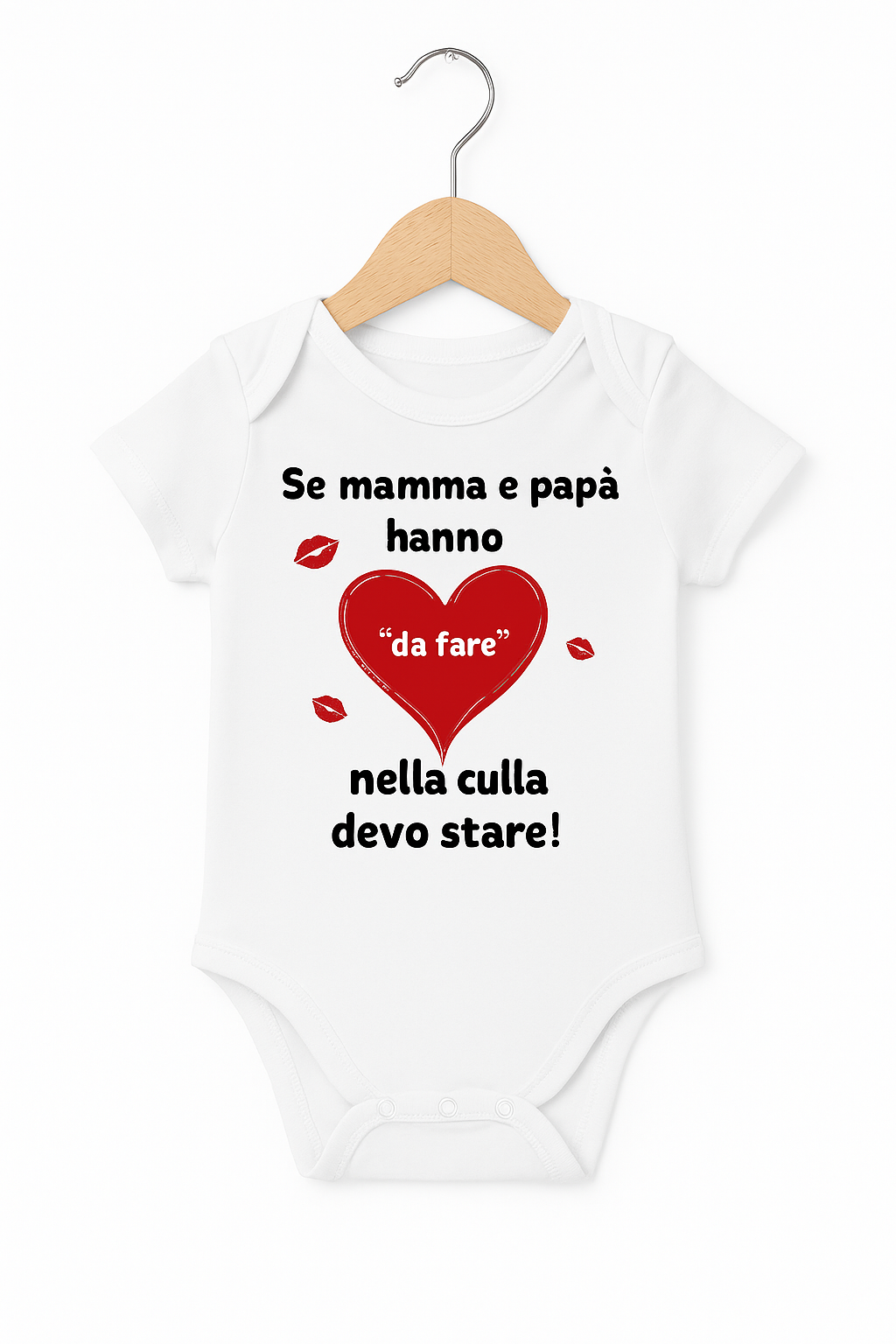 Body neonato “Se mamma e papà hanno da fare” – Idea regalo simpatica