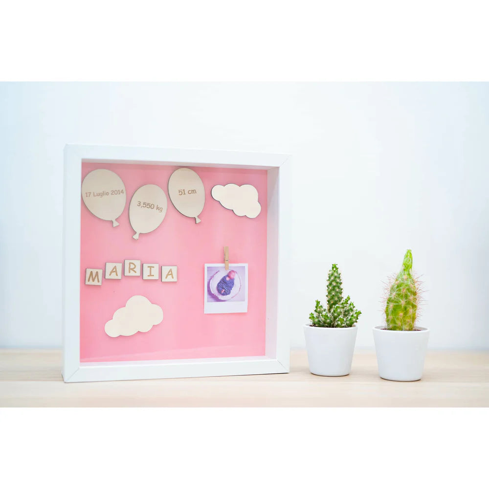Cornice Nascita Baby Personalizzata