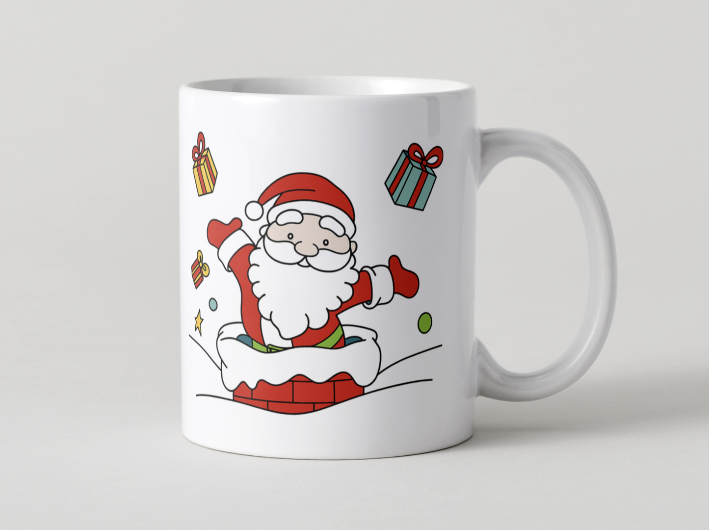 Tazza Natalizia con Babbo Natale – Idea regalo originale per le feste